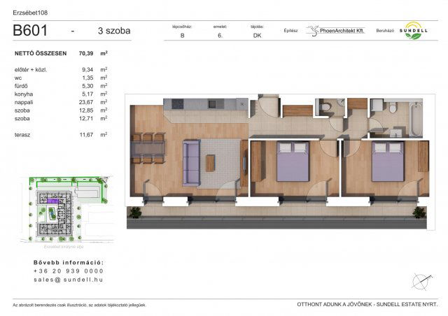 Eladó téglalakás, XIV. kerületben, Erzsébet királyné útján
