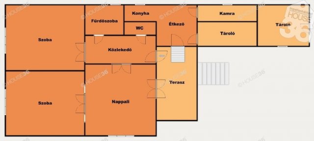 Eladó családi ház, Kiskőrösön 39.6 M Ft, 3 szobás