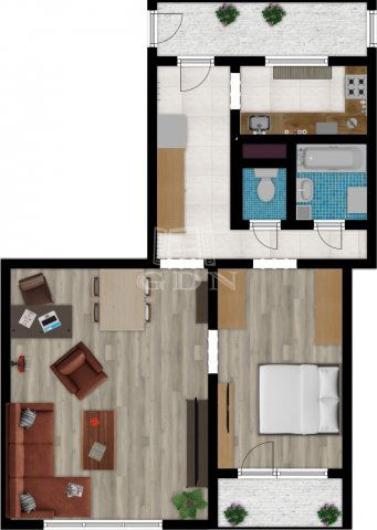 Eladó panellakás, Budapesten, IX. kerületben 63.9 M Ft, 2 szobás