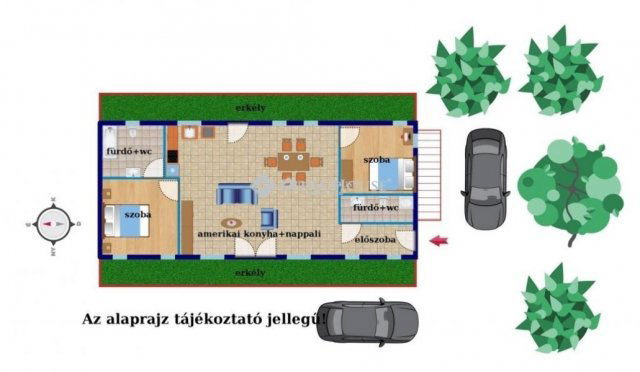 Eladó családi ház, Siófokon 84.75 M Ft, 3 szobás