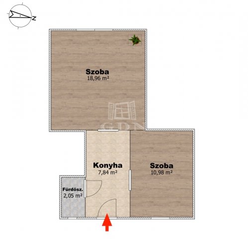 Eladó téglalakás, Budapesten, XIII. kerületben 56.5 M Ft