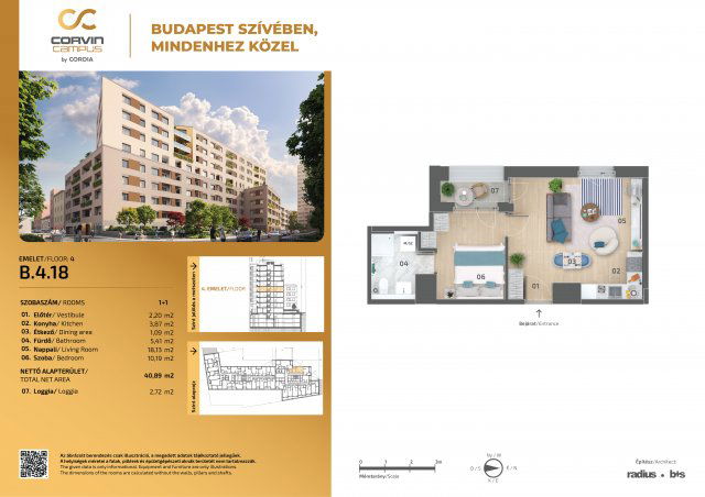 Eladó téglalakás, Budapesten, VIII. kerületben, Balassa utcában