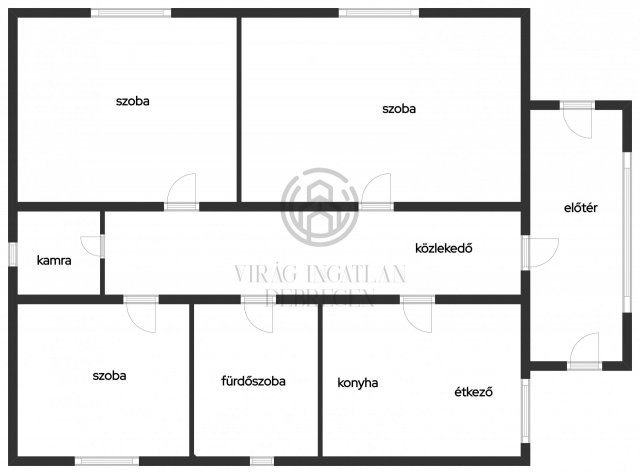 Eladó családi ház, Debrecenben 82 M Ft, 3 szobás