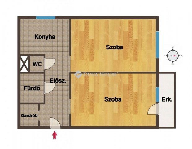 Eladó panellakás, Budapesten, IV. kerületben 74.9 M Ft, 2 szobás