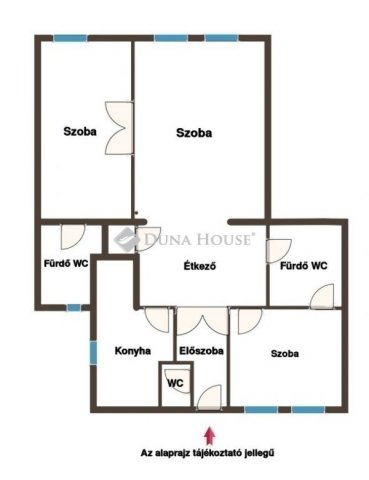 Eladó téglalakás, Budapesten, V. kerületben 309 M Ft, 3 szobás