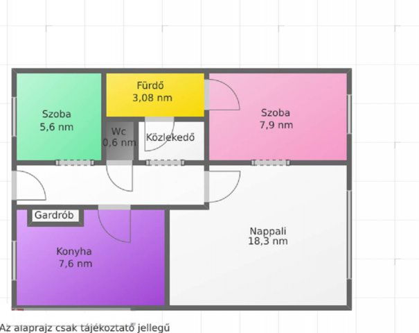 Eladó téglalakás, Salgótarjánban 19.5 M Ft, 1+2 szobás