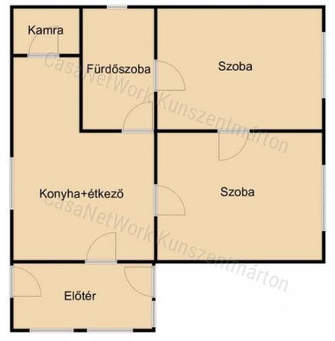 Eladó családi ház, Szelevényen 15.9 M Ft, 2 szobás