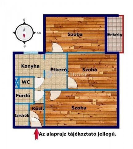 Eladó panellakás, Budapesten, XV. kerületben 67.99 M Ft, 3 szobás