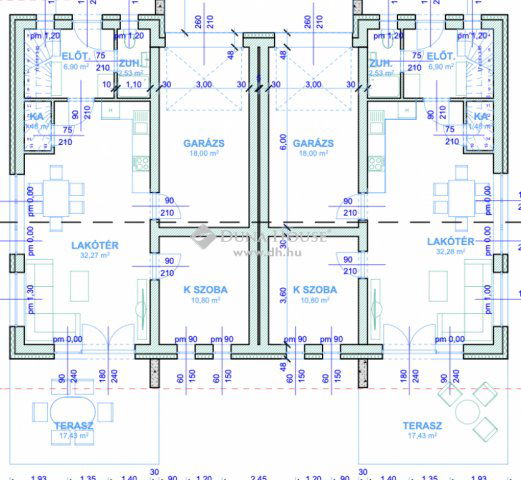 Eladó ikerház, Budapesten, XVIII. kerületben 145 M Ft, 5 szobás