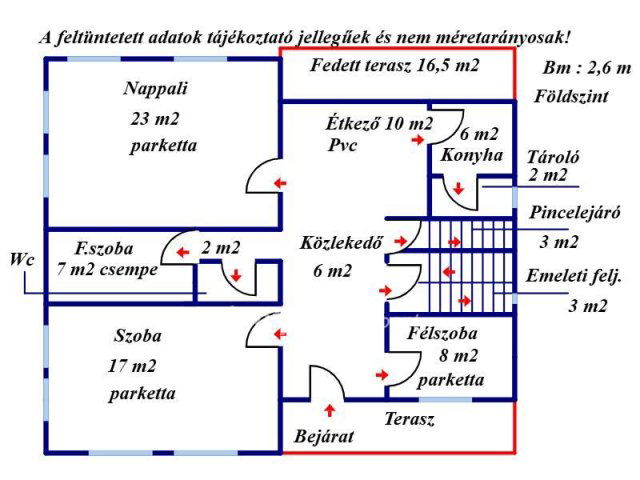 Eladó családi ház, Nógrádsápon 49.9 M Ft, 4+1 szobás