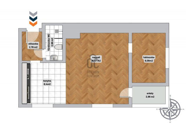 Eladó téglalakás, Budapesten, XI. kerületben 68.9 M Ft, 2 szobás