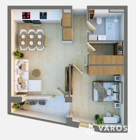 Eladó téglalakás, Debrecenben 72.595 M Ft, 2 szobás