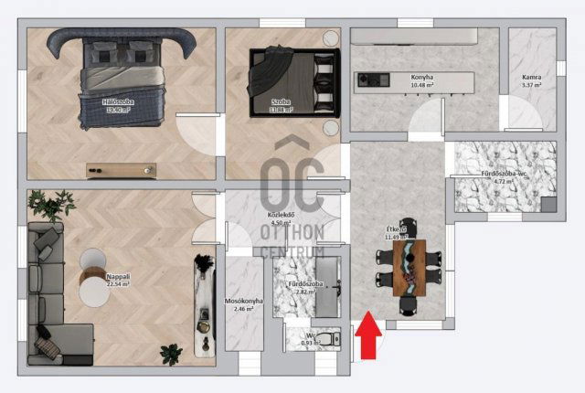 Eladó családi ház, Nagykanizsán 36 M Ft, 3 szobás