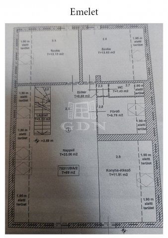 Eladó családi ház, Budapesten, IV. kerületben 222.6 M Ft