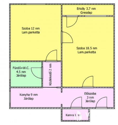 Eladó téglalakás, Salgótarjánban 21.3 M Ft, 2 szobás