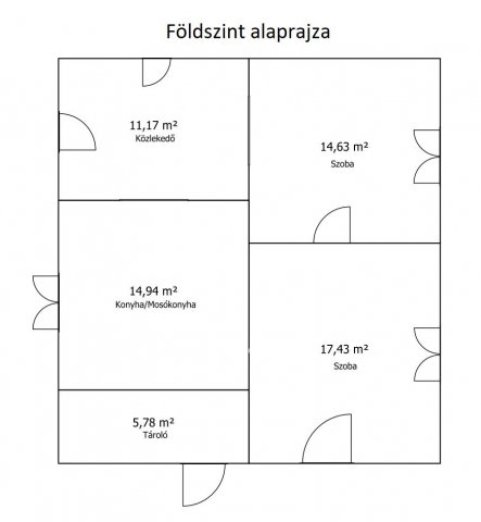 Eladó családi ház, Karancskeszin 13.5 M Ft, 4 szobás
