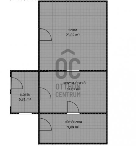 Eladó ikerház, Esztergomban 19.9 M Ft, 2 szobás