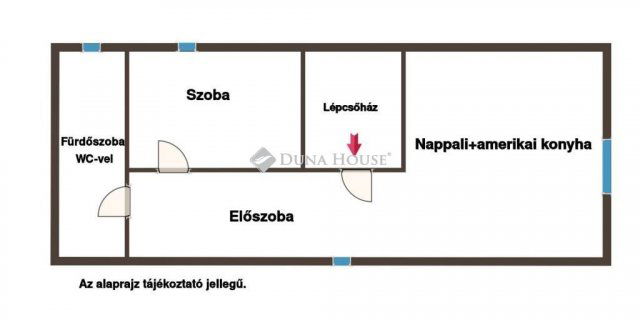 Eladó téglalakás, Halásztelken 49.99 M Ft, 2 szobás