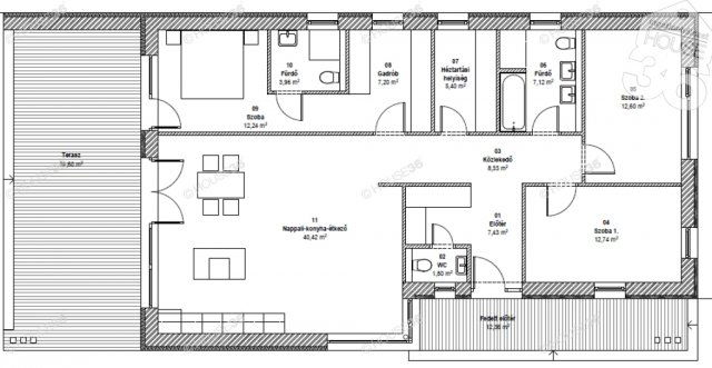 Eladó családi ház, Kecskeméten 86.5 M Ft, 4 szobás