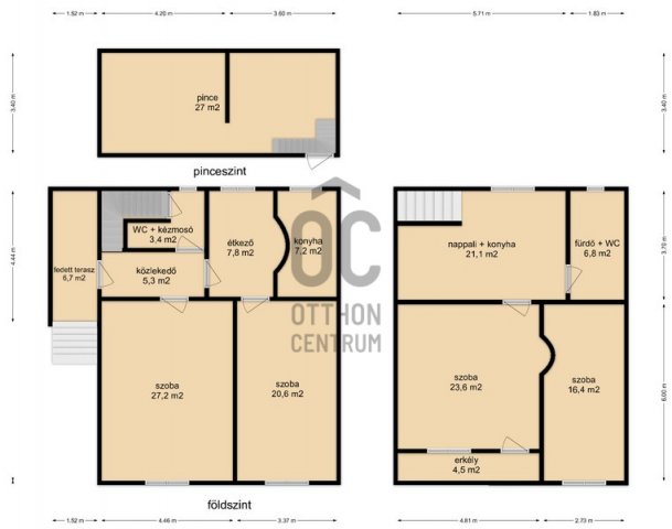 Eladó családi ház, Bakon 55 M Ft, 5 szobás