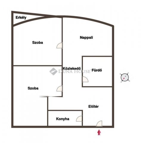 Eladó téglalakás, Budapesten, II. kerületben 85 M Ft, 3 szobás