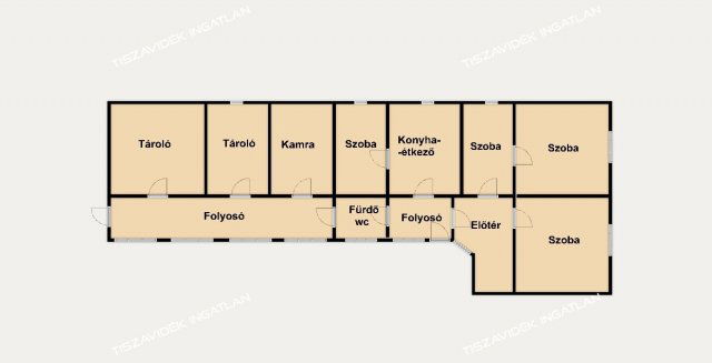 Eladó családi ház, Nagykörűn, Arany János úton 13.9 M Ft