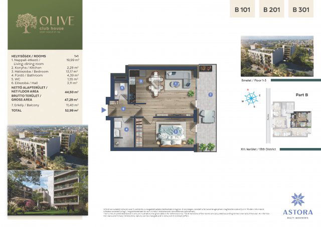 Eladó téglalakás, XIII. kerületben, Szent László úton