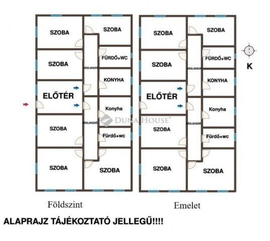 Eladó családi ház, Tóalmáson 60 M Ft, 12 szobás