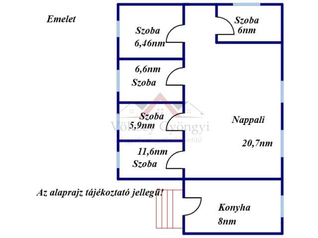 Eladó családi ház, Tápszentmiklóson 108 M Ft, 7 szobás