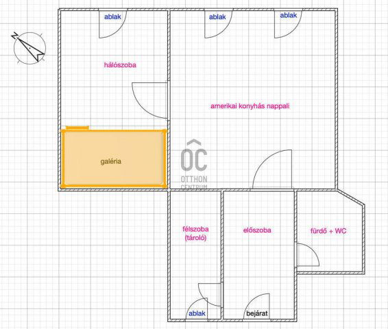 Eladó téglalakás, Budapesten, VII. kerületben 95 M Ft, 3 szobás