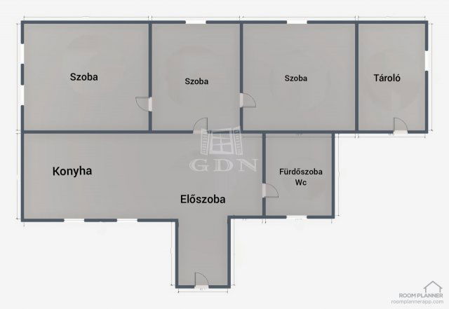 Eladó mezogazdasagi ingatlan, Bordányon 19 M Ft, 2+1 szobás