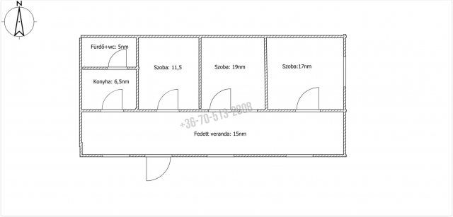 Eladó családi ház, Drégelypalánkon 11.6 M Ft, 3 szobás