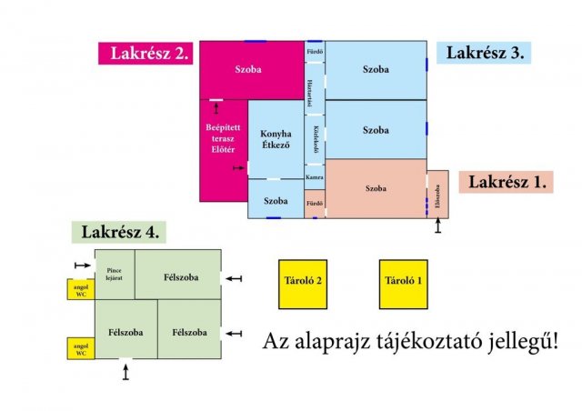 Eladó családi ház, Szigethalmon 46 M Ft, 5+3 szobás