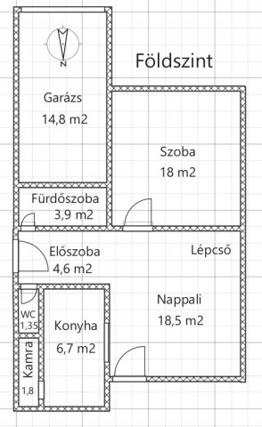 Eladó családi ház, Gyulán 58.99 M Ft, 3 szobás
