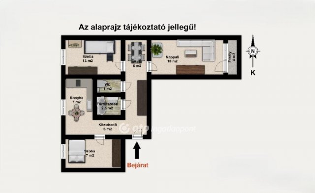 Eladó panellakás, Budapesten, XVIII. kerületben 65 M Ft