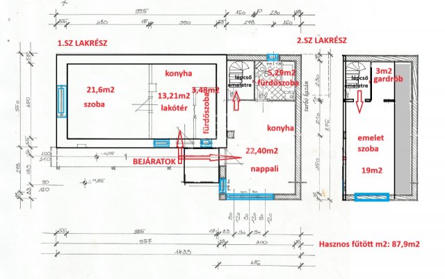 Eladó családi ház, Alcsútdobozon 69 M Ft, 3 szobás