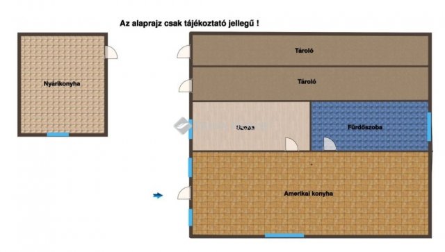 Eladó családi ház, Tápióbicskén 12.9 M Ft, 2 szobás