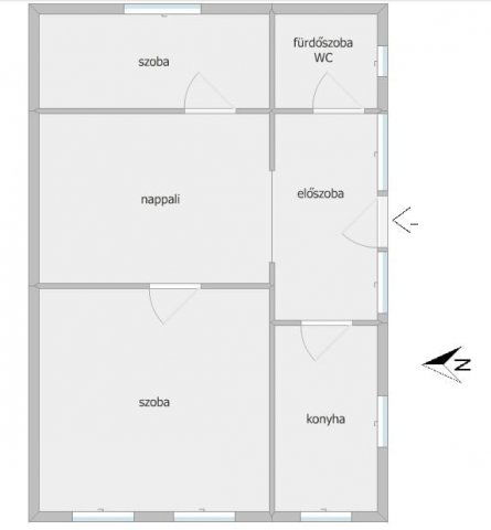 Eladó családi ház, Cegléden 67.9 M Ft, 3 szobás