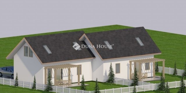 Eladó ikerház, Pócsmegyeren 97 M Ft, 4 szobás