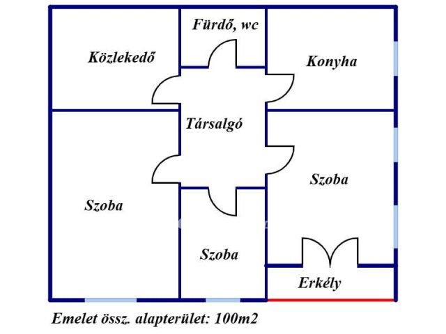Eladó családi ház, Sárospatakon 59.9 M Ft, 3+1 szobás