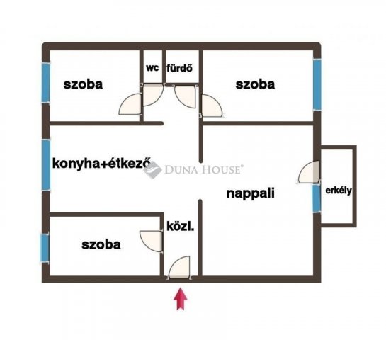 Eladó panellakás, Budapesten, X. kerületben 88 M Ft, 4 szobás
