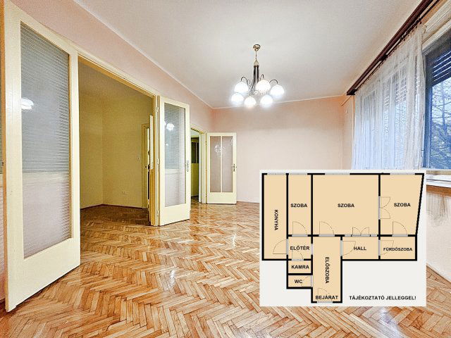 Eladó téglalakás, Budapesten, XIV. kerületben 79.9 M Ft