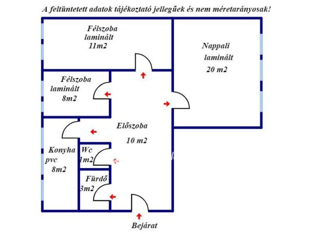Eladó panellakás, Balassagyarmaton 26.49 M Ft, 1+2 szobás