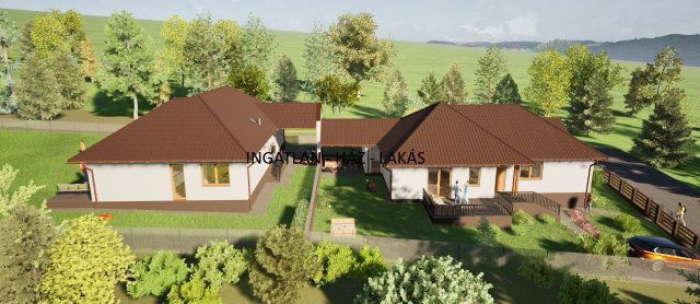 Eladó ikerház, Erdőkertesen 84.9 M Ft, 5 szobás