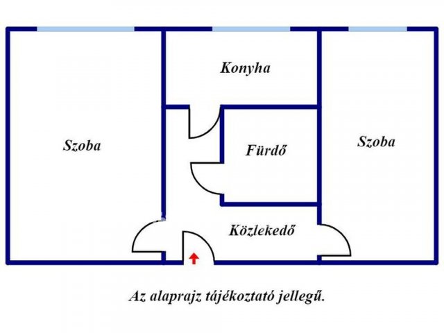 Eladó panellakás, Szegeden 43.4 M Ft, 2 szobás