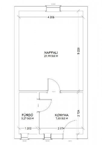 Eladó téglalakás, Budapesten, XIX. kerületben 33.9 M Ft