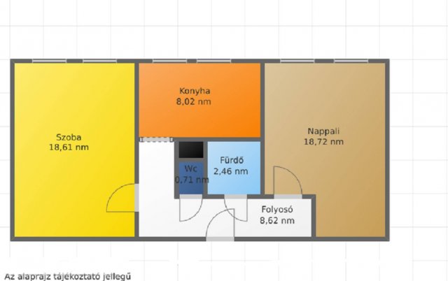 Eladó téglalakás, Bátonyterenyén 15.9 M Ft, 2 szobás