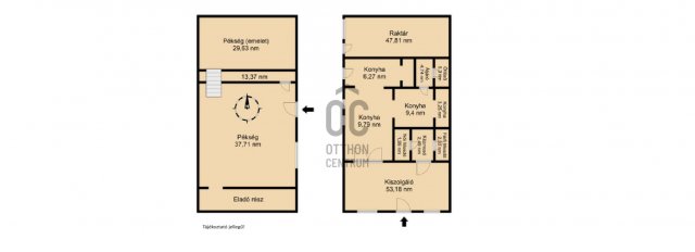 Eladó üzlethelyiség, Markazon 180 M Ft / költözzbe.hu