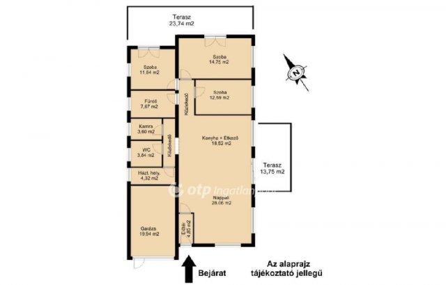 Eladó családi ház, Érden 144.9 M Ft, 4 szobás