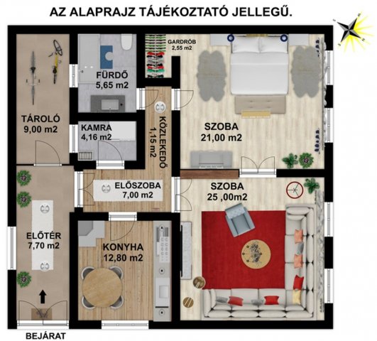 Eladó sorház, Székesfehérvárott, Martinovics utcában 63.9 M Ft